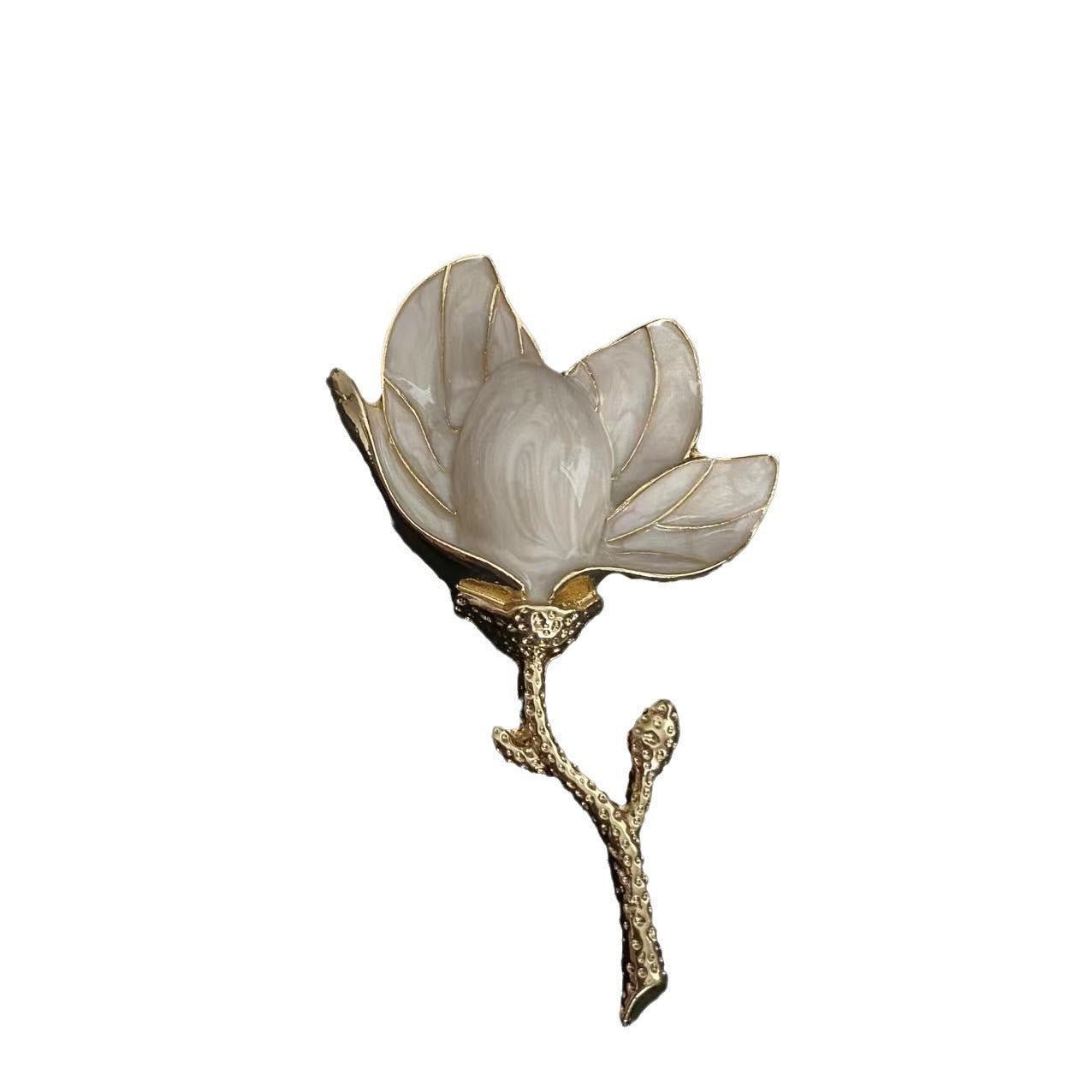 Magnolia Flower Brooch