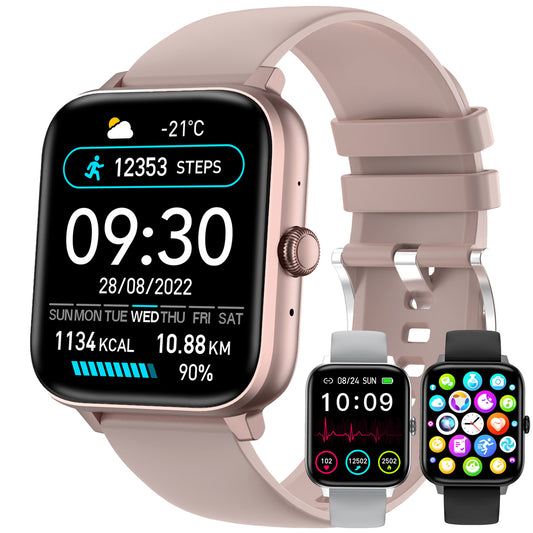 Smartwatch Men Women Face Heart Rate Fitness Tracker